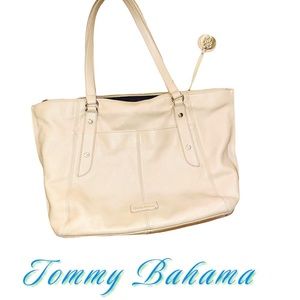Tommy Bahama genuine leather bag